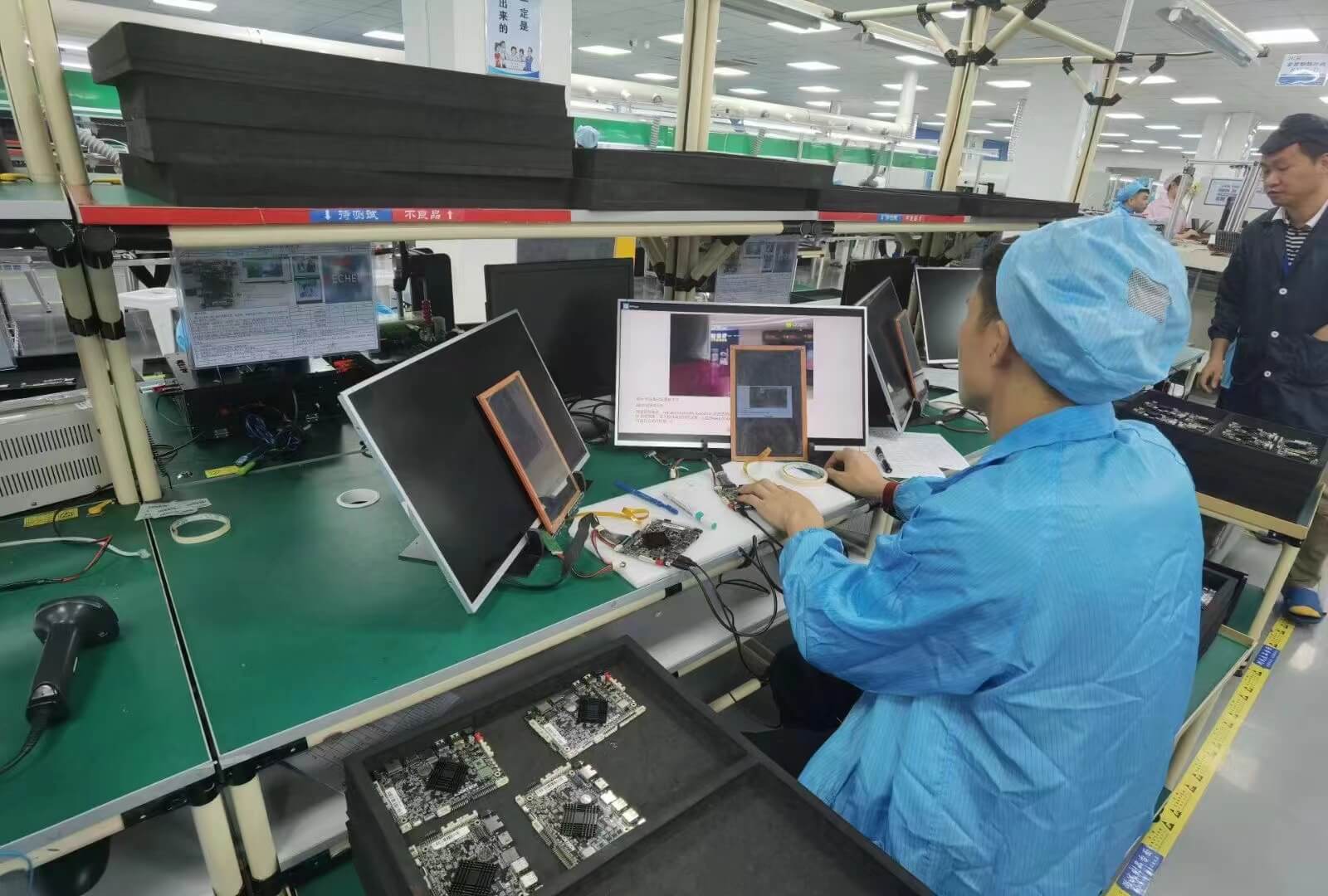 lcd module production workshop
